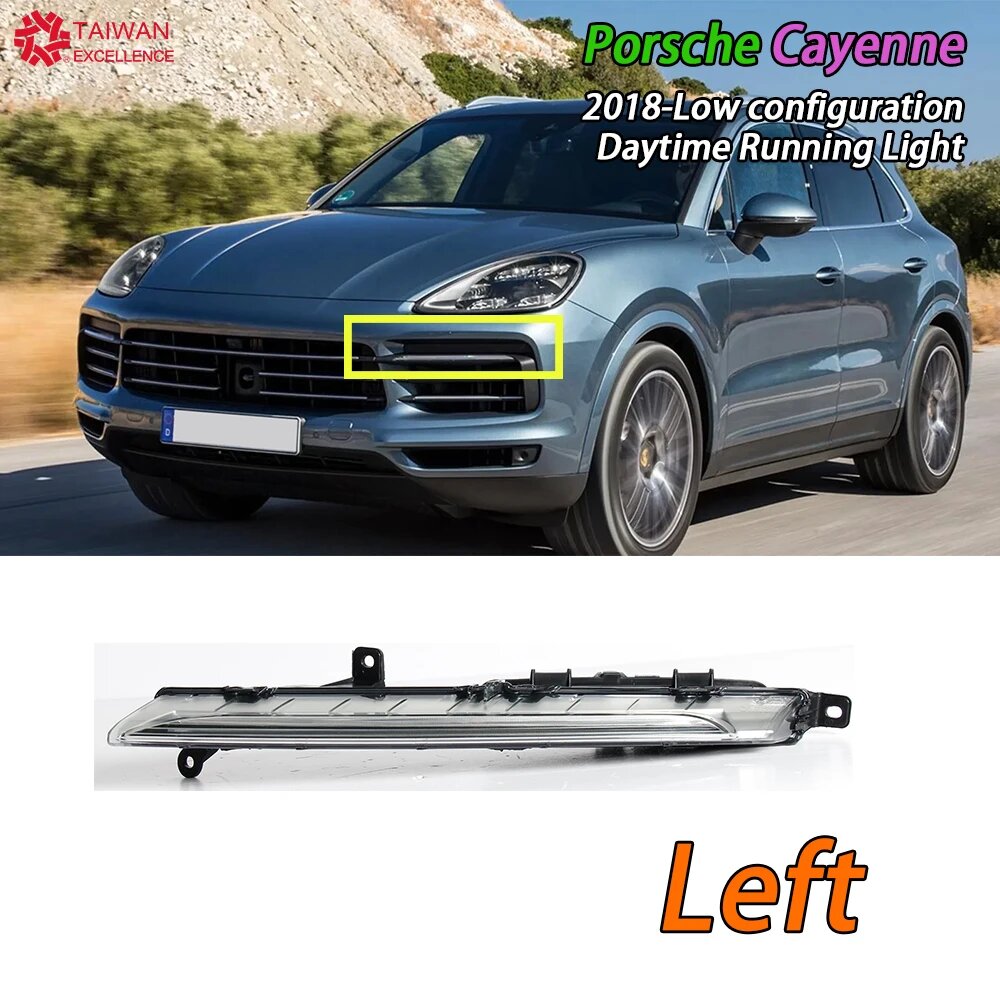 Для Porsche Cayenne 9Y0, OEM-стиль, светильник дневного света, дневной свет, дневной Only 1 Left