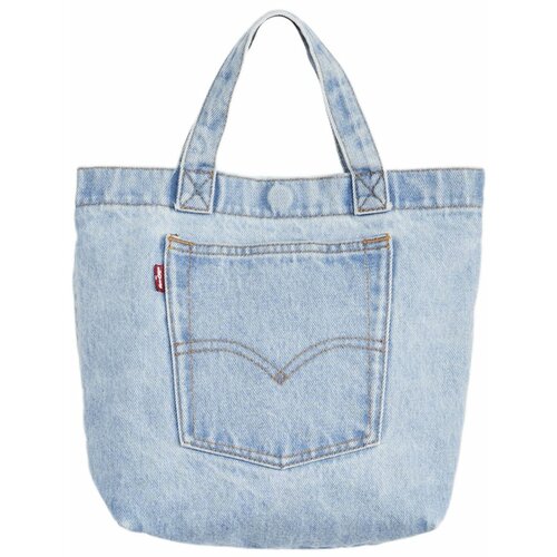 фото Сумка спортивная levi's, 6 л, 26х28 см, синий