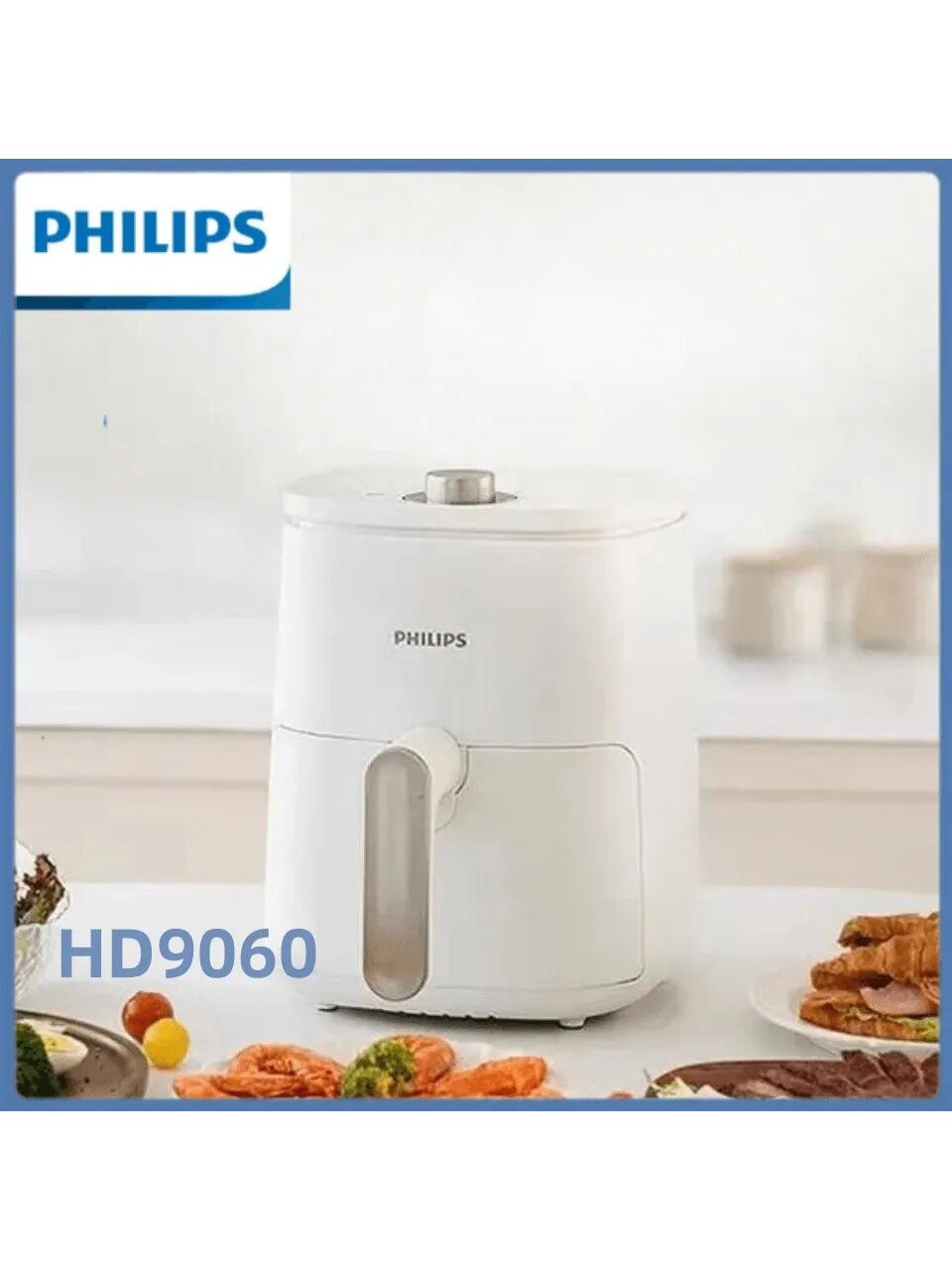 Аэрогриль HD9060 Airfryer, белый, 3.5 л, для повседневного использования