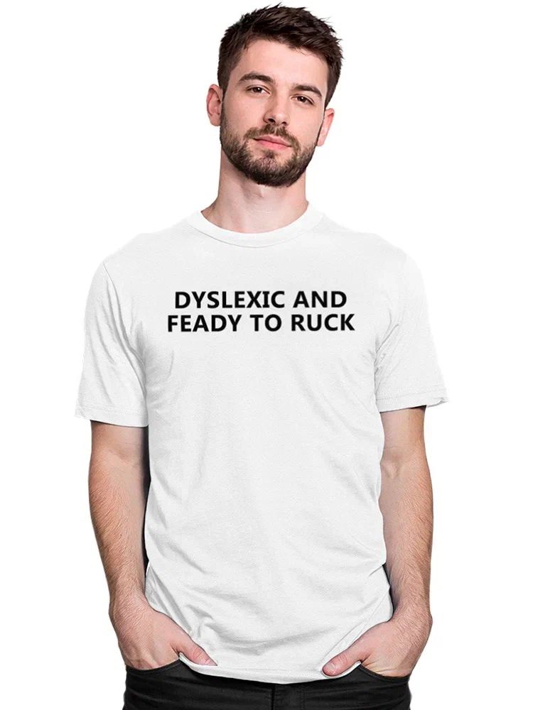 Футболка Dream Shirts Дислексик и готов к бою / Мужская