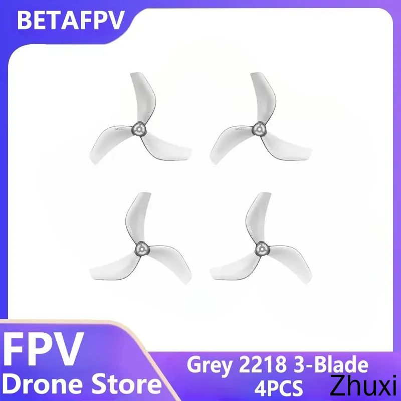 BETA Gemfan 2218 3-Blade Propellers 1.5mm Shaft Аксессуары для игрушечных автомобилей