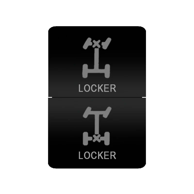 Переключатель шкафчика Locker, черный
