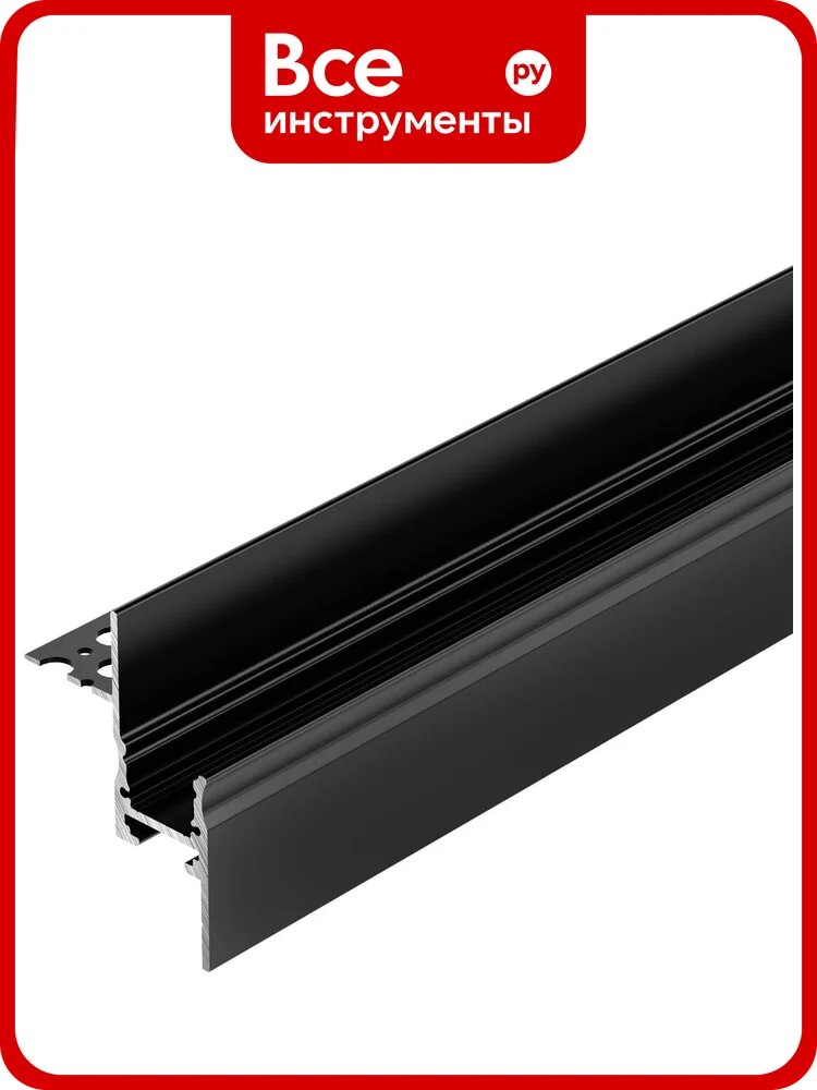 Профиль Arlight СEIL-S14-SHADOW-T-3000 BLACK 3м 045555