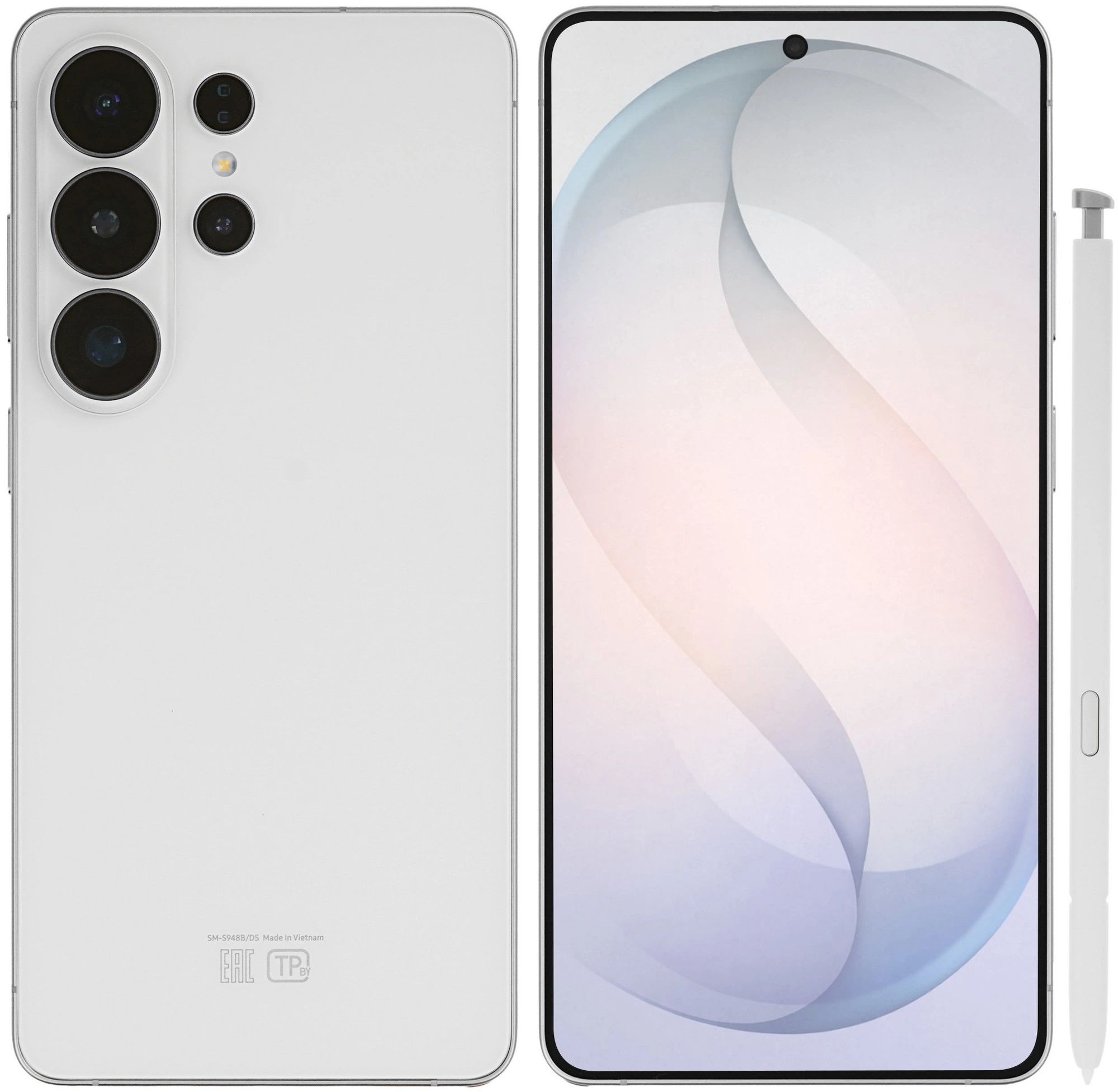 Смартфон Samsung Galaxy S26 Ultra, 12 ГБ + 256 ГБ (Белый White) (Snapdragon)