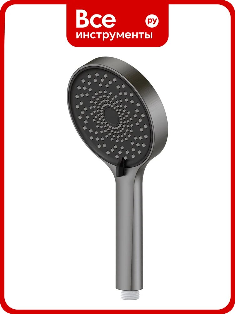 Ручной душ VODA ESKO 120 мм, 3 режима, графит SSP120GM