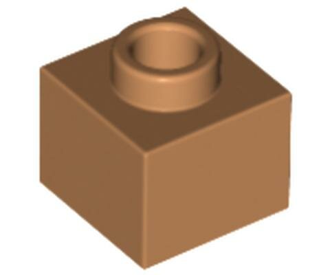 Деталь Lego 86996 Brick, Modified 1 x 1 x 2/3 with Open Stud