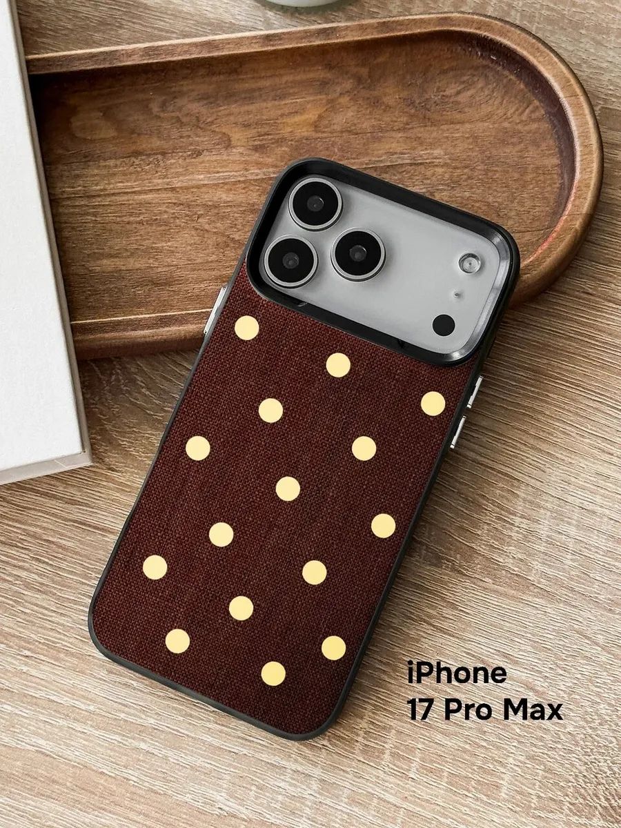 Чехол на iPhone 17 Pro Max в горошек