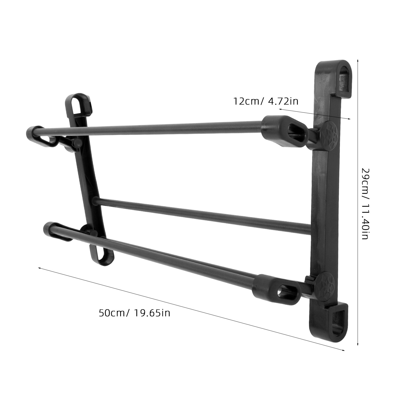 Складная Подставка Для Обуви На Стену Без Сверления 50.00X25.80X12.00Cm