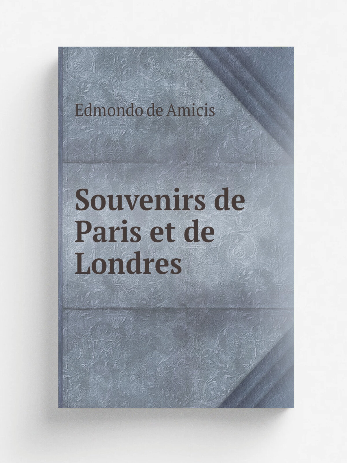 Souvenirs de Paris et de Londres | Edmondo de Amicis | 1880 | Paris , Hachette | Репринт