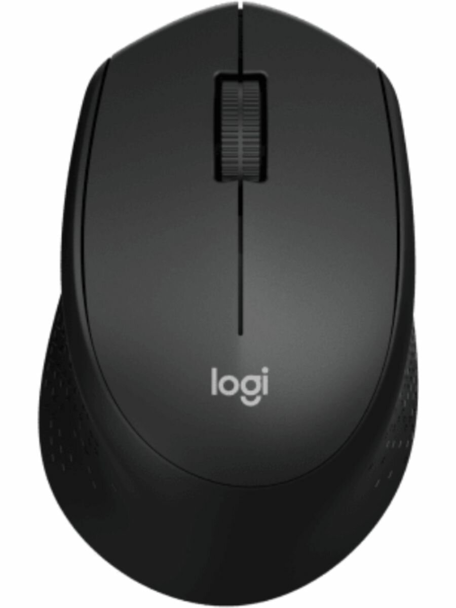 Мышь беспроводная Logitech M330 Silent Plus, 1000 dpi, технология SilentTouch, черная