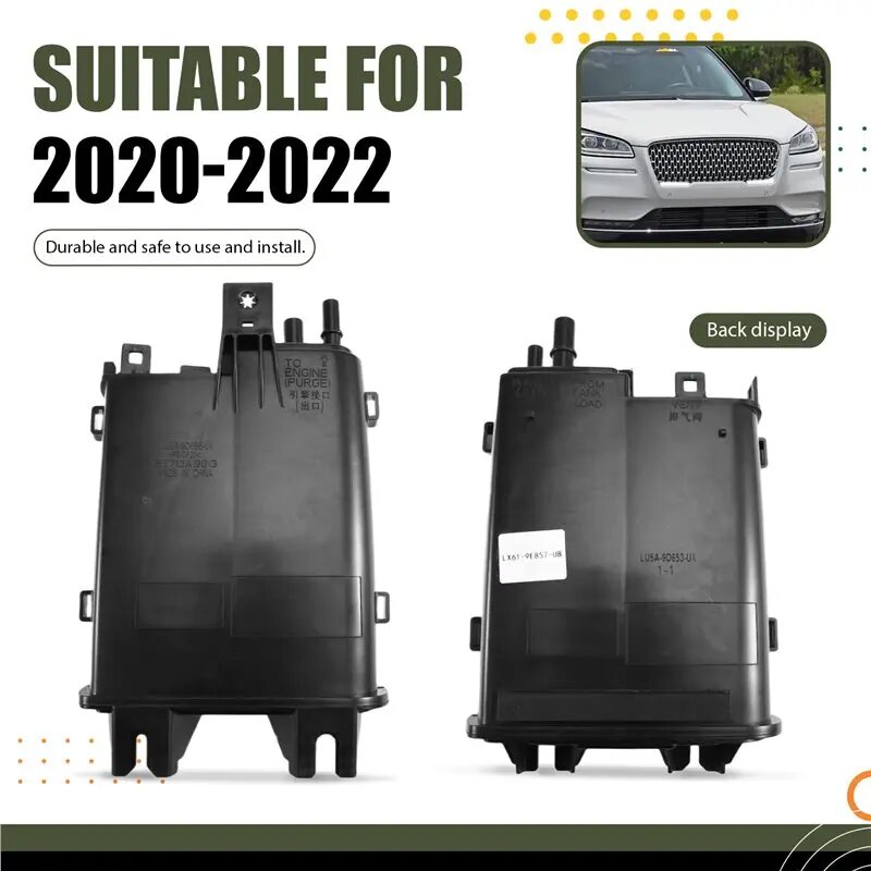 Новый угольный фильтр топливного бака A61M-LX619E857UB для Ford Lincoln Corsair Escape 2020-2022 HU5A9D656F LX619E857