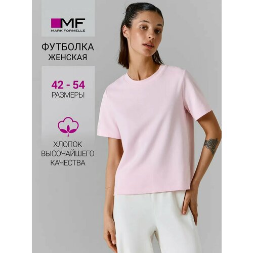 фото Футболка mark formelle для женщин, размер 164/170-108-114, розовый