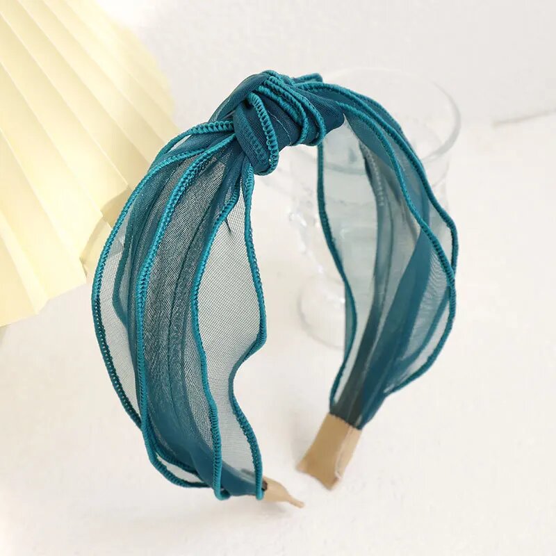 Прозрачные повязки на голову ENRMIIV Organza Yarn 4