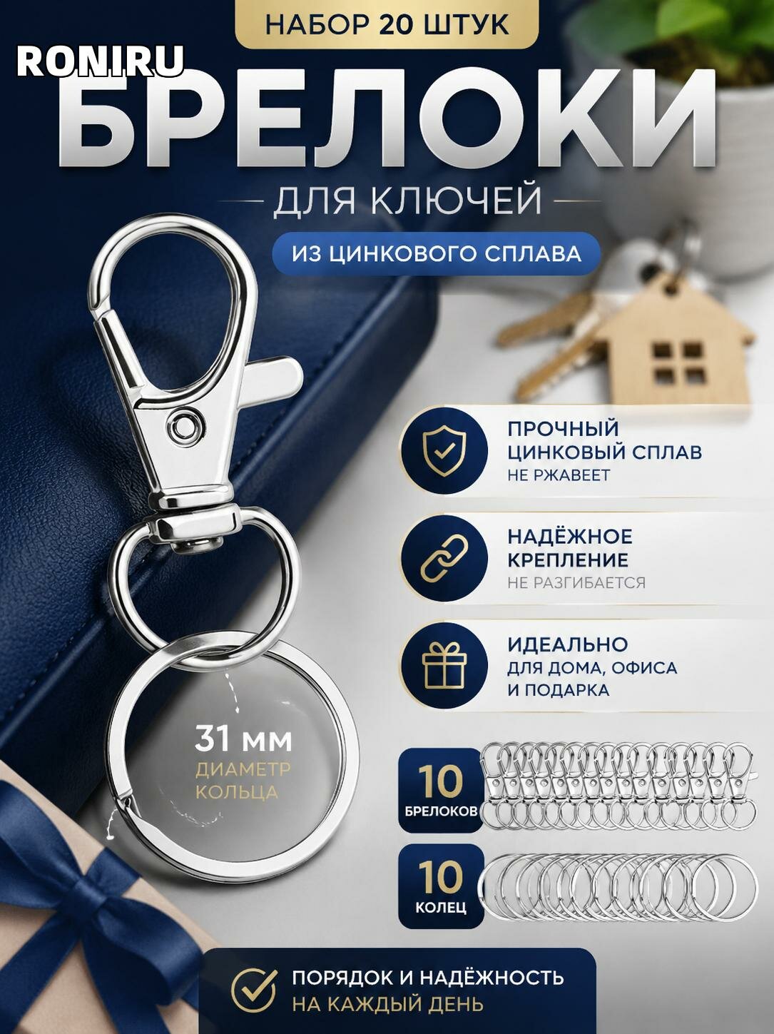 Бирка для ключей