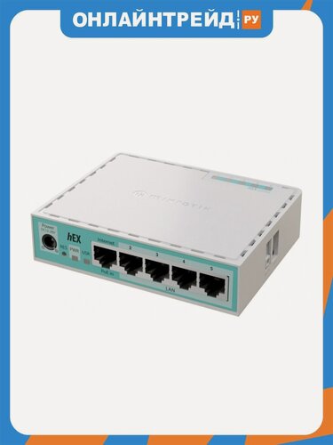 Изображение товара Маршрутизатор Mikrotik hEX refresh