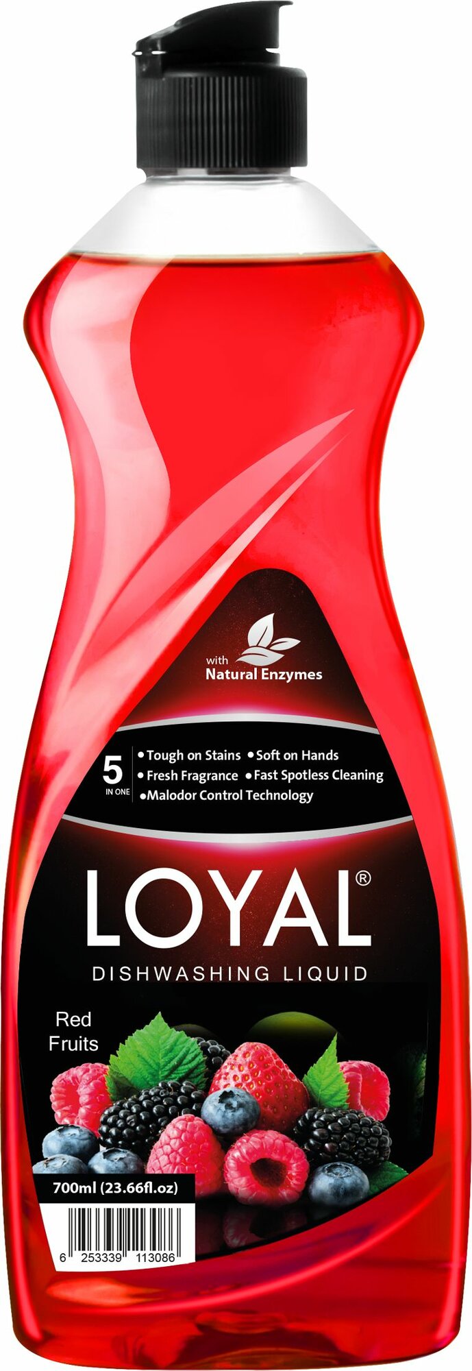 LOYAL Средство для мытья посуды Сочные Ягоды 0,7 л