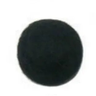 Шерстяные фетровые шары для рукоделия Черный, 3cm, black