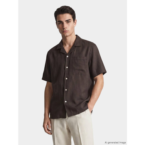 фото Рубашка lc waikiki, размер 2xl, brown