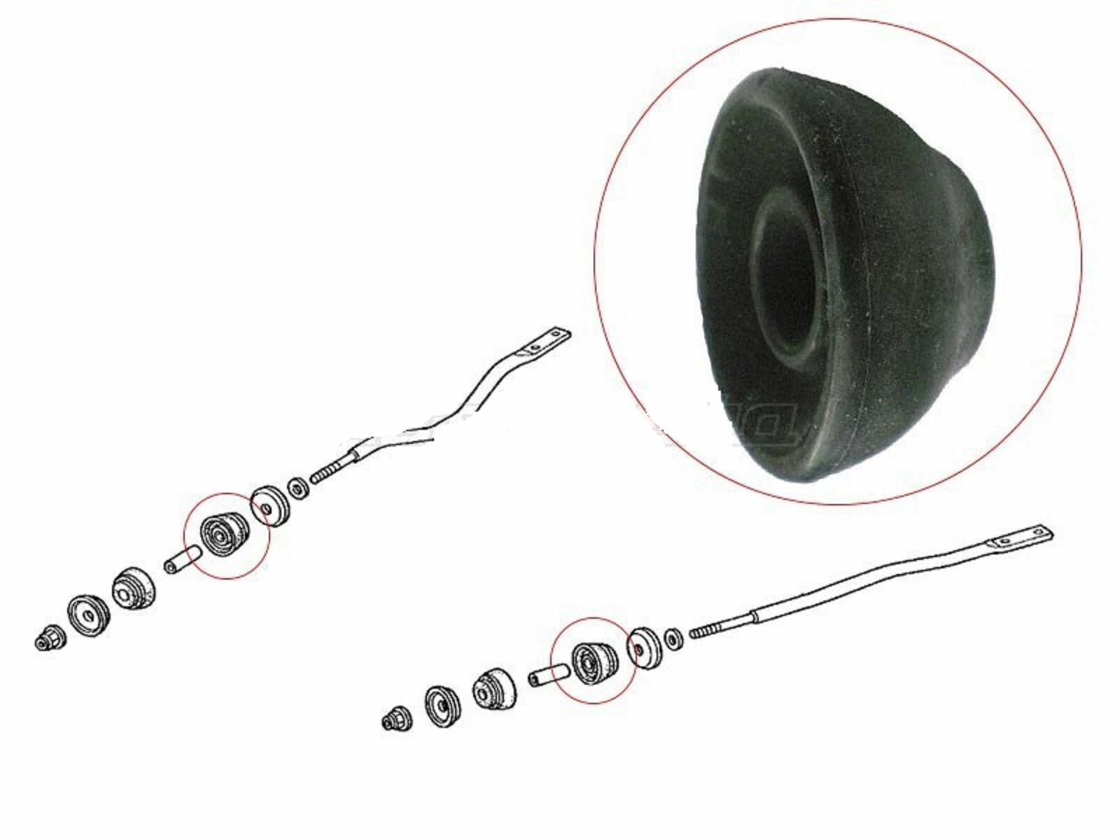 Сайлентблок Honda Accord 93-03 / Odyssey 98-04 / Avancier 99-03 / Inspire 98-03 (Перед)