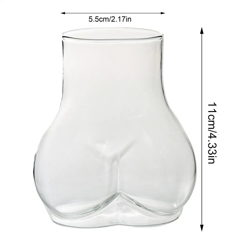 Стакан "Butt Drinking Glass" из стекла 450 мл