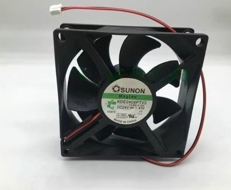 SUNON KDE2408PTV2 DC24V 1.4W 8CM 8025 2-проводной инвертор, вентилятор охлаждения -