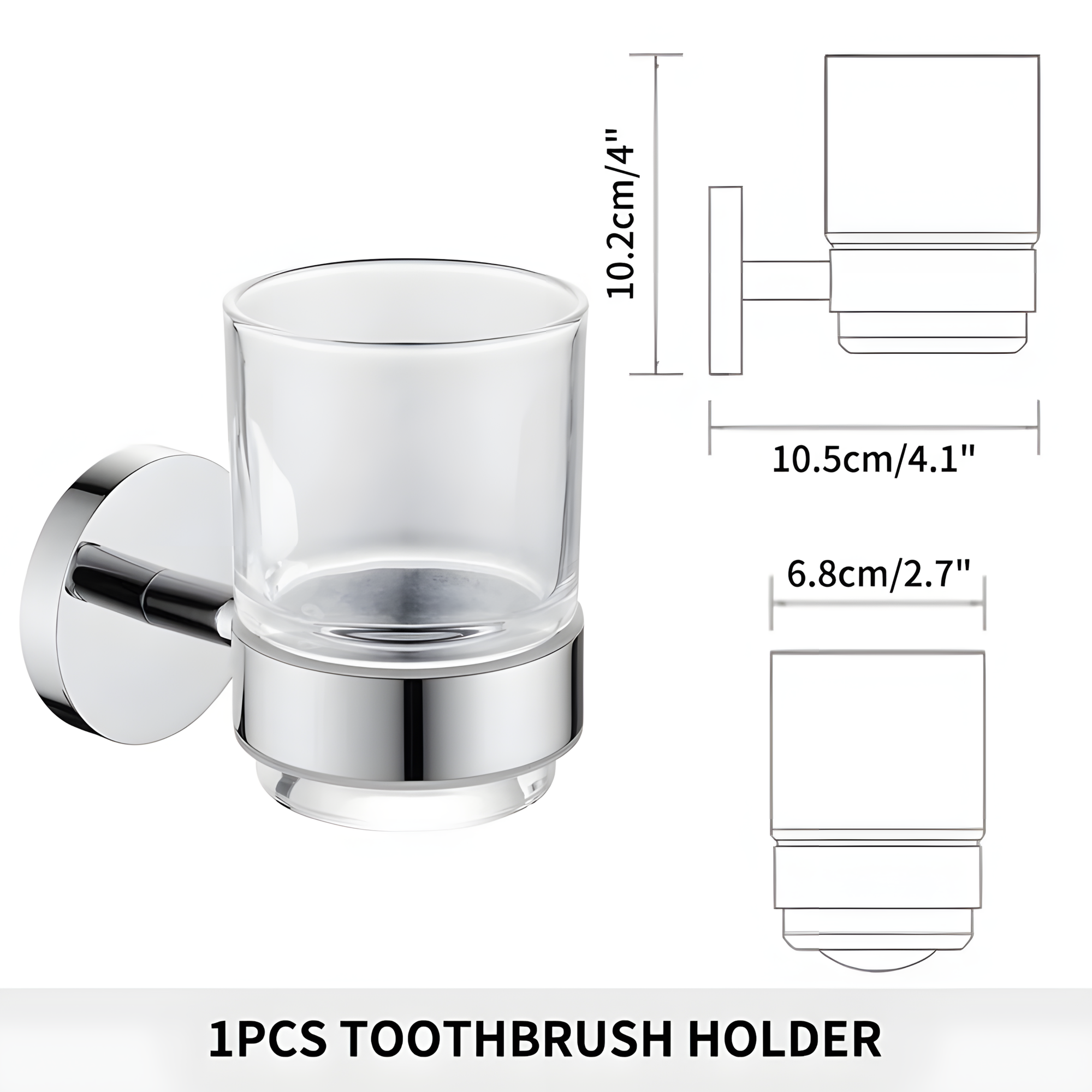 Золотой подстаканник для зубной щетки, A1 cup holder