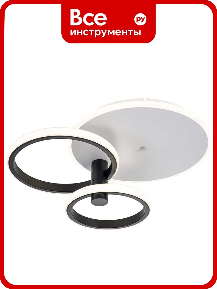 Потолочный светильник ESCADA 10213/2 LED*33+23W White/Black 10213/2LED BL White