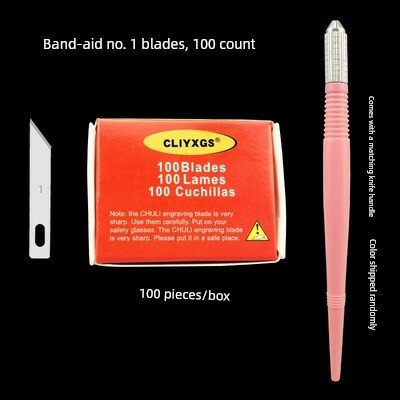 Creoband 1# Прочный лезвие для ремонта телефона, 100 шт. Профессиональный резак