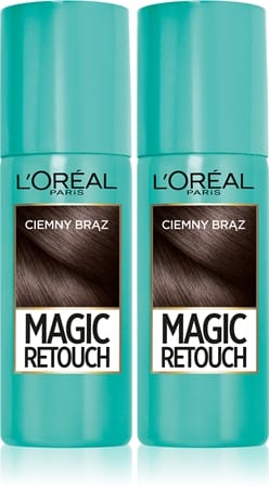 Косметический набор для волос L'Oreal Paris Magic Retouch, dark brown, 2 шт.