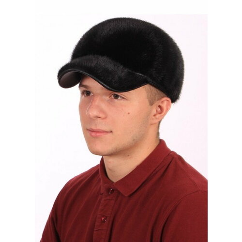 фото Кепка бейсболка, размер 57, черный мария