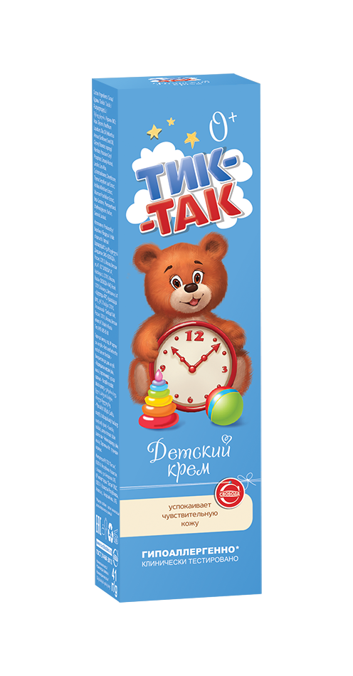 Крем детский Тик-так 41г
