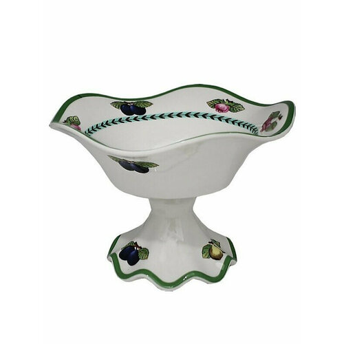 Конфетница на ножке Флоренс Lenardi 25 см 105-204