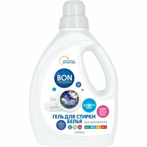 Гель для стирки белого белья BON BN-203-3 1500 мл