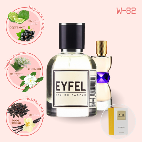 Парфюмерная вода Eyfel W-82 (YVES SAINT LAURENT / MANIFESTO) 100мл. парфюмерная вода eyfel w 221 50мл