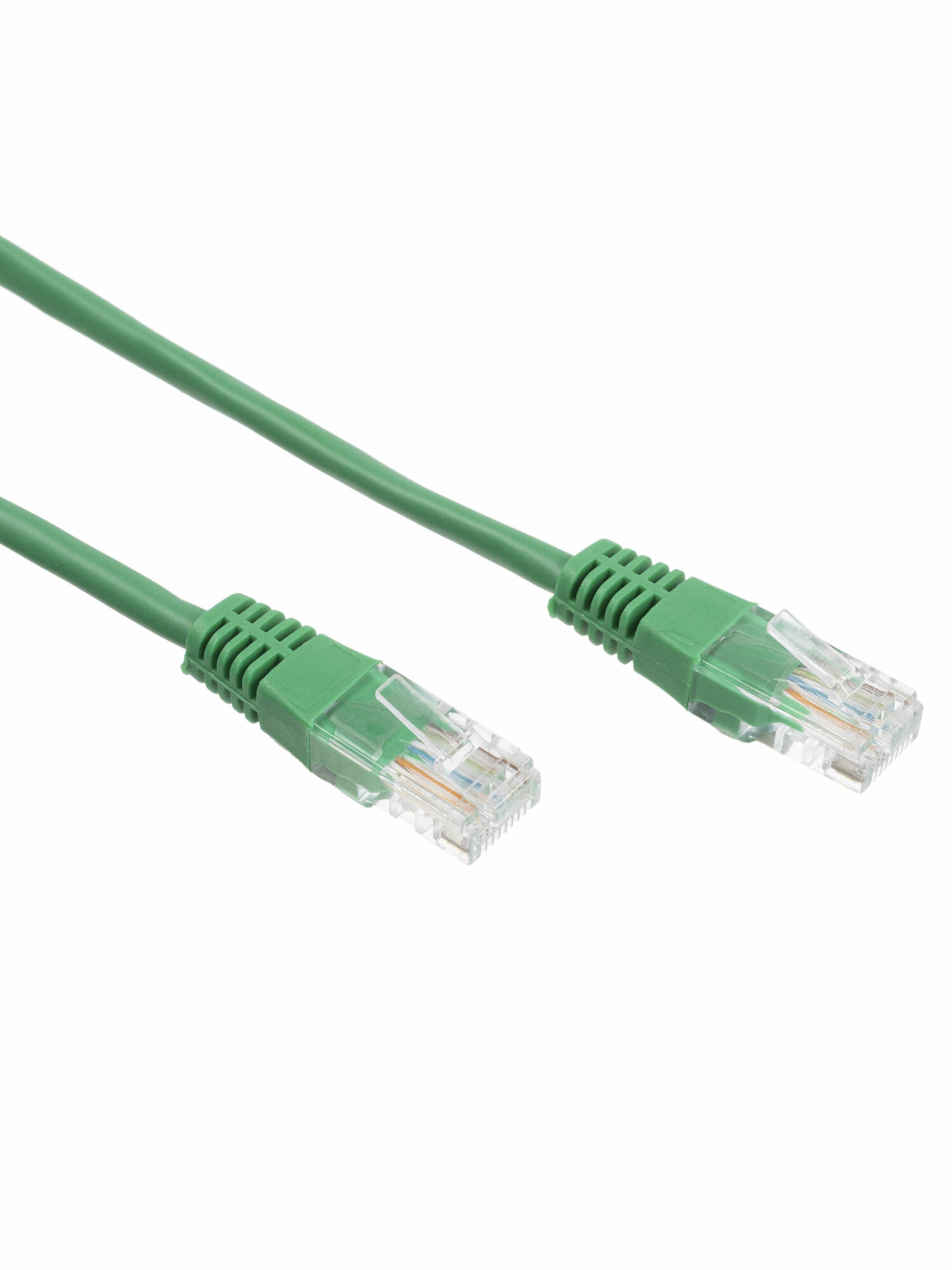 Патч-корд 1м, категории 5E RJ-45, зеленый (5 шт.), WT-2038A1 green — фото 1