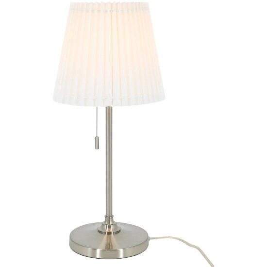 Настольная лампа Artstyle HT-707WN никель/молочный белый, металлический, E27