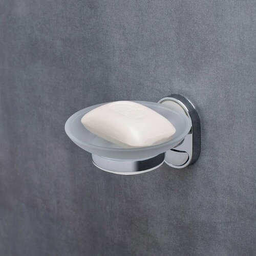 Мыльница Ростовская Мануфактура Сантехники A2020 белыйхром 480₽