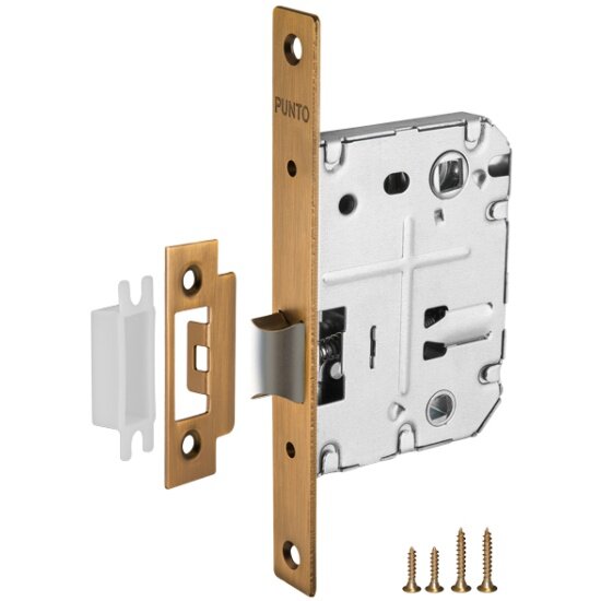 Защелка врезная Punto METL72-50 ( L72-50) CF кофе
