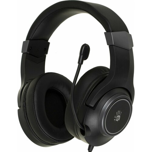Наушники с микрофоном A4Tech Bloody G350 черный 2м мониторные USB оголовье G350 USB BLACK 4739₽