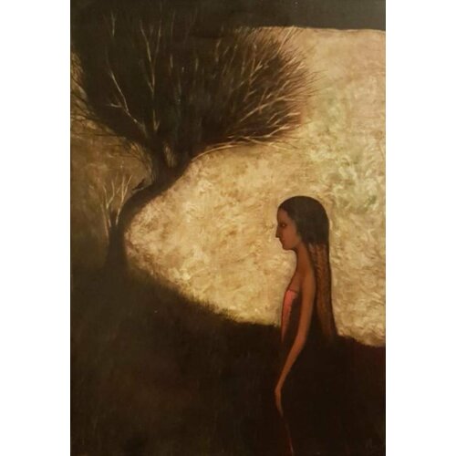 Картина Иры Зайцевой Zira Послушай песню холст масло 70х50 см 23000₽