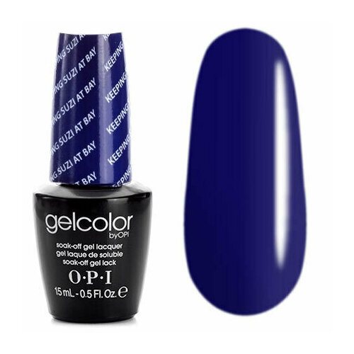 OPI GELCOLOR Гель лак Keeping Suzi at Bay - GCF57 opi гель лак gelcolor peru 15 мл suzi will quechua later