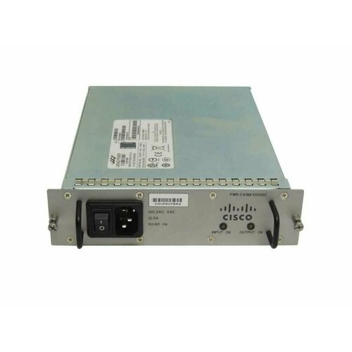 Блок питания Cisco PWR-C49M-1000AC 1000W 100-240V 3783800₽