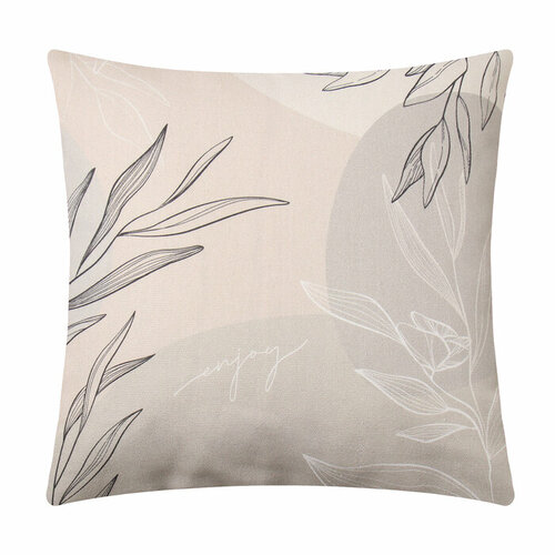 Наволочка декоративная Этель Leaves 40 х 40 см 100 хлопок 656₽