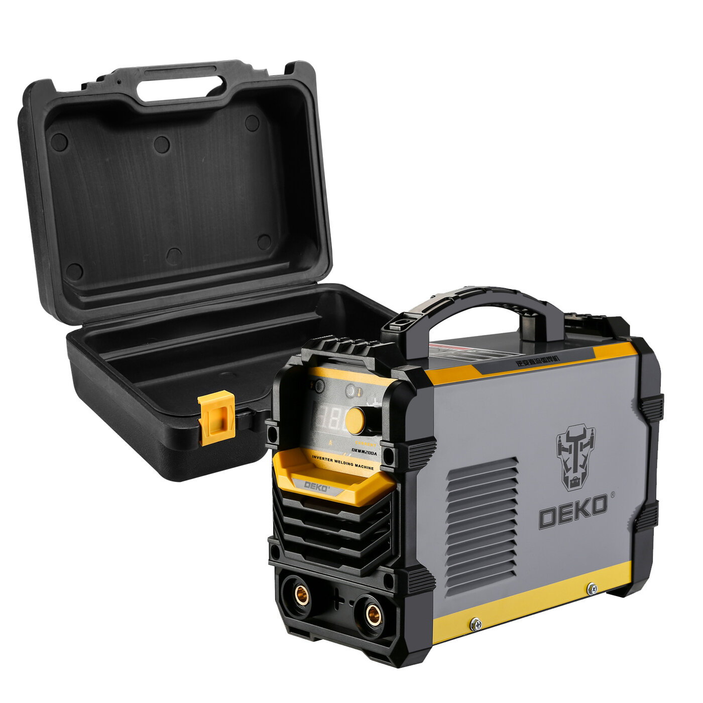 фото Сварочный аппарат инверторного типа DEKO DKWM200A в кейсе, MMA