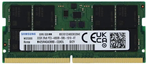 Оперативная память Samsung SODIMM DDR5 32Gb 4800MHz pc-38400 CL40 1.1V (M425R4GA3BB0-CQK0L)