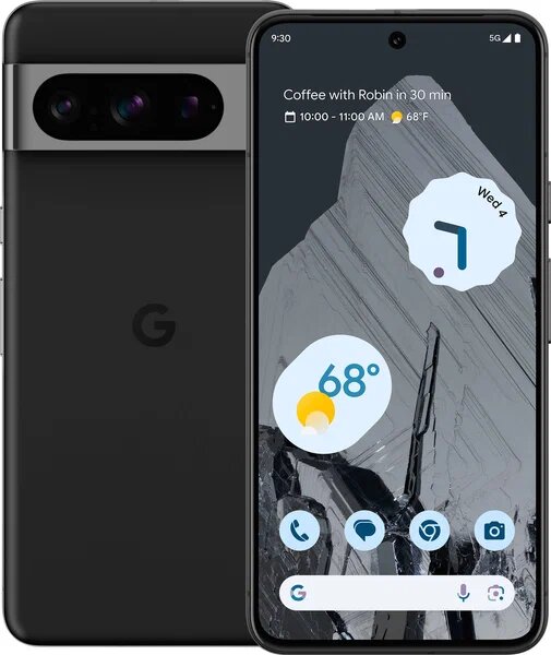 Смартфон Google Pixel 8 Pro 12/128Gb nano SIM+eSIM Obsidian (USA)