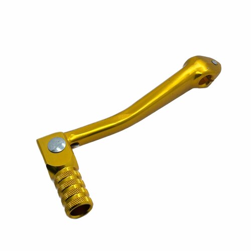 Рычаг КПП алюминий золотой BSE