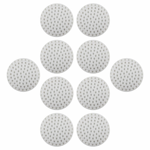 Протектор настенный набор 10 шт белый Защитные силиконовые накладки от сколов и повреждений защита от ударов дверной ручки 601₽