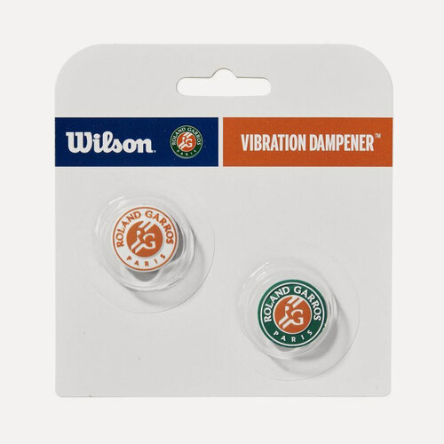 Изображение товара Виброгаситель Wilson Roland Garros Vibra Dampener, White/Green