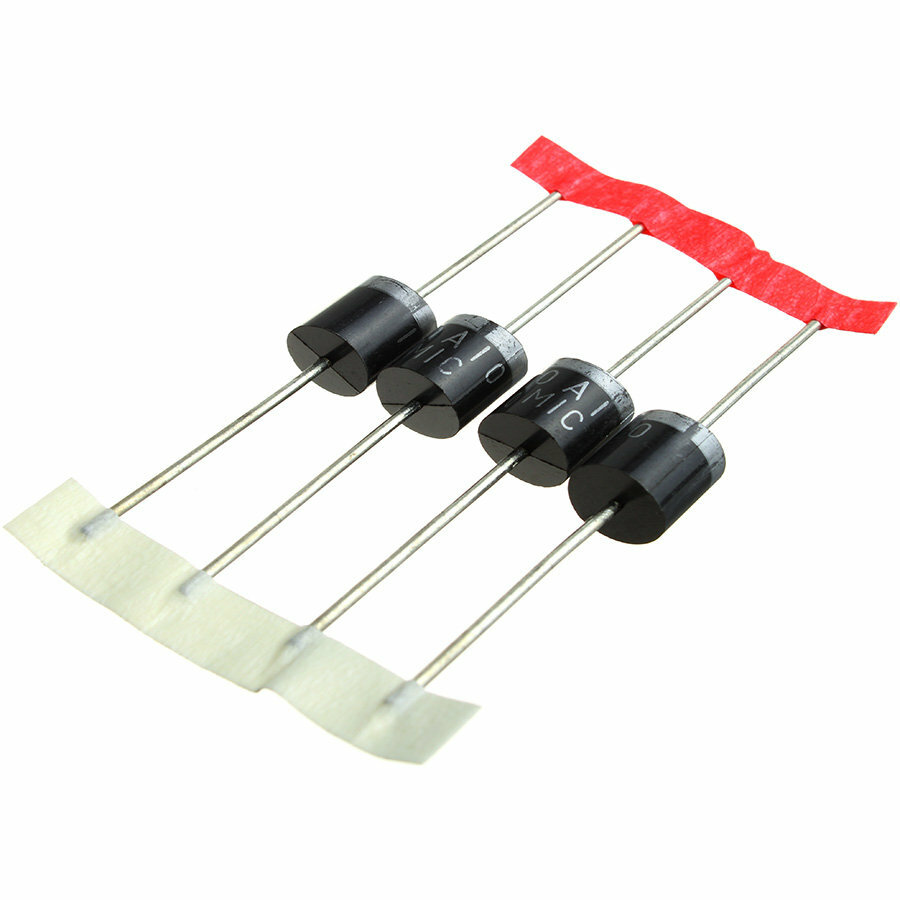 Диод 10А 1000В 10A10 P-600 MIC / YJ (упаковка 4шт)